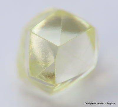 For rough diamond jewelry 0.58 carat Fancy Yellow beautiful gem diamond