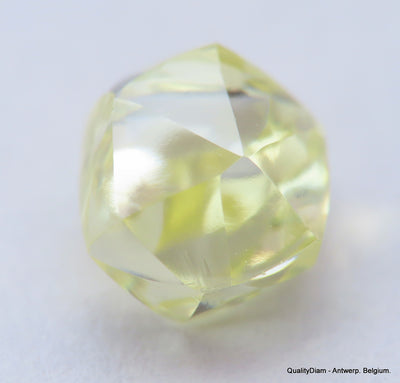 For rough diamond jewelry 0.63 carat Fancy Yellow beautiful gem diamond