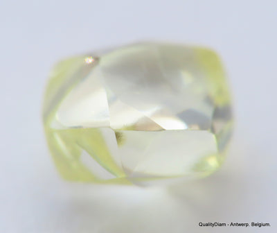 For rough diamond jewelry 0.63 carat Fancy Yellow beautiful gem diamond
