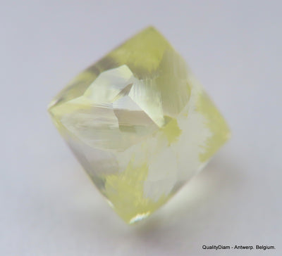 For rough diamond jewelry: 0.64 carat Intense Fancy Yellow beautiful gem diamond