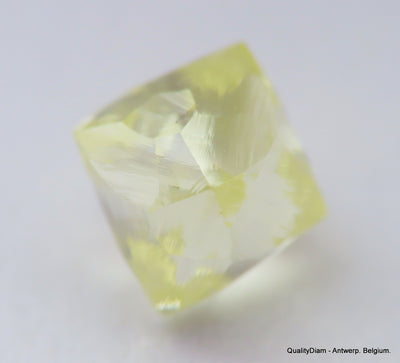 For rough diamond jewelry: 0.64 carat Intense Fancy Yellow beautiful gem diamond