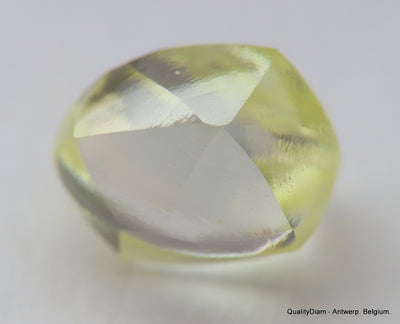 For rough diamond jewelry 0.68 carat Fancy Yellow beautiful gem diamond