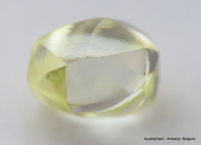 For rough diamond jewelry 0.68 carat Fancy Yellow beautiful gem diamond