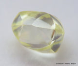 For rough diamond jewelry 0.68 carat Fancy Yellow beautiful gem diamond