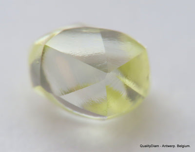 For rough diamond jewelry 0.68 carat Fancy Yellow beautiful gem diamond