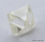 H Flawless Clean White 0.47 Carat Rough Diamond Natural, Genuine Diamond Uncut