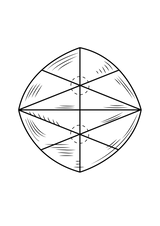 Tetrahexahedral shape 