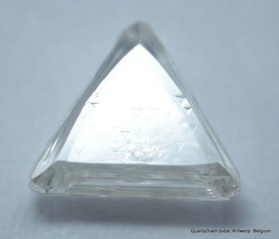 triangle shape natural diamond