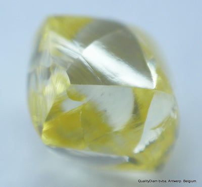 For Rough Diamond Jewelry: 0.28 Carat Intense Fancy Yellow Beautiful Gem Diamond