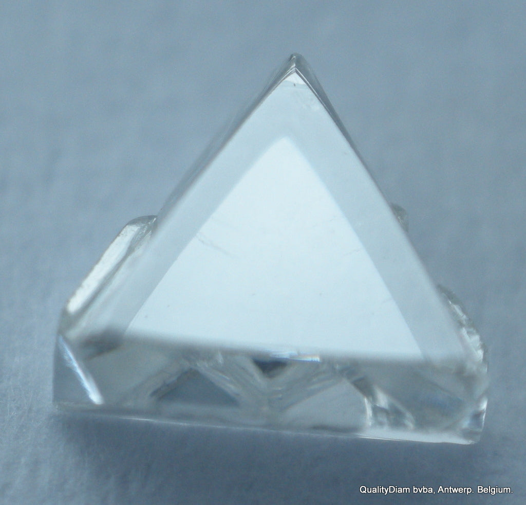 For rough diamond jewelry D VS1 beautiful triangle shape gem diamond ...