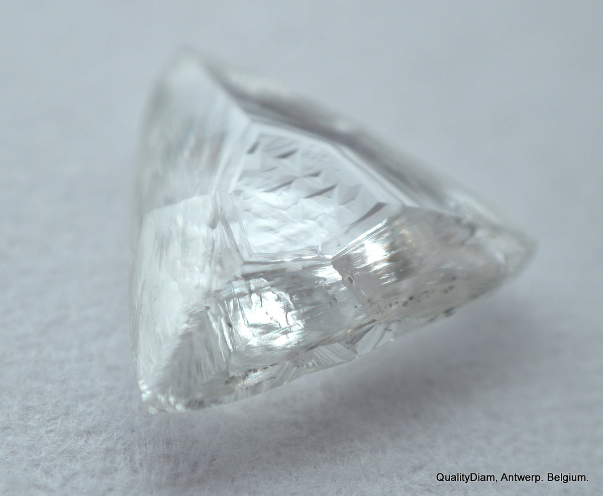 Beautiful triangle shape natural diamond ideal for raw diamond jewelry ...