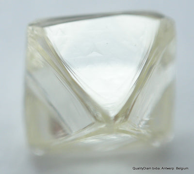 recently mined out natural diamond