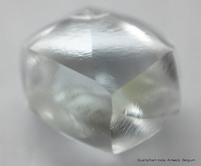 recently mined out natural diamond