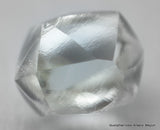 natural rough diamond out from a diamond mine