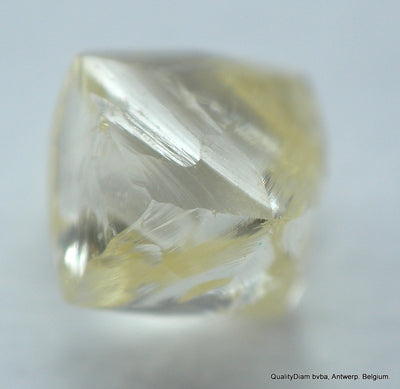 0.25 carat natural diamond out from a diamond mine.