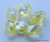 1.59 Carat beautiful diamonds intense fancy yellow rare natural diamonds mackles