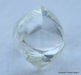G Flawless clean white diamond out from a diamond mine. Natural, uncut gemstone