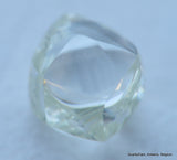 G Flawless clean white diamond out from a diamond mine. Natural, uncut gemstone