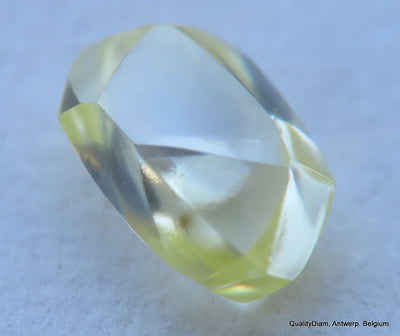 Beautiful diamond intense fancy yellow rare natural diamond mackle