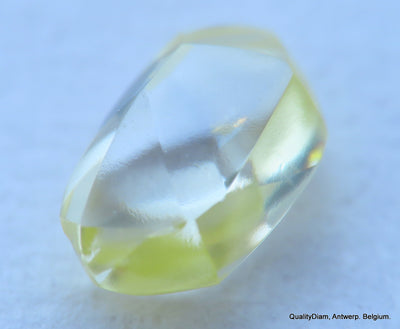 Beautiful diamond intense fancy yellow rare natural diamond mackle