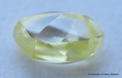 Beautiful diamond intense fancy yellow rare natural diamond mackle