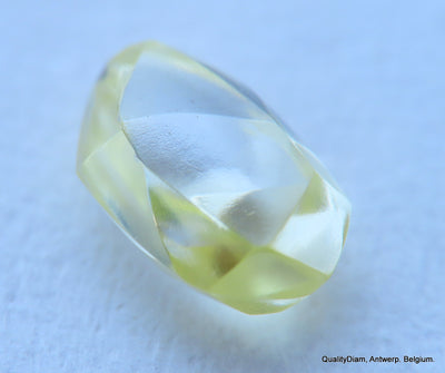 Beautiful diamond intense fancy yellow rare natural diamond mackle