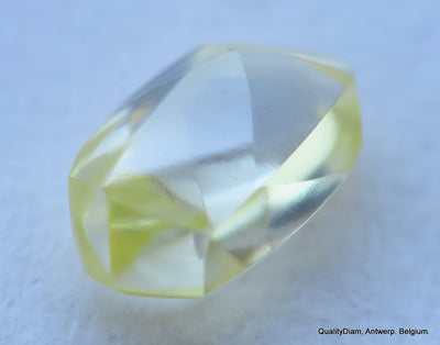 Beautiful diamond intense fancy yellow rare natural diamond mackle