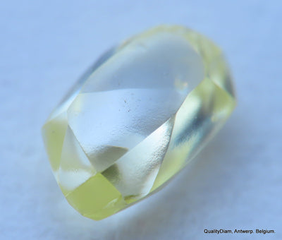 Beautiful diamond intense fancy yellow rare natural diamond mackle