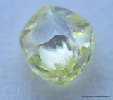 Flawless clean diamond out from a diamond mine. natural diamond
