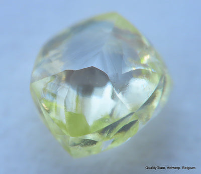 Flawless clean diamond out from a diamond mine. natural diamond