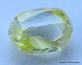 Flawless, clean, intense fancy yellow rare natural diamond mackle