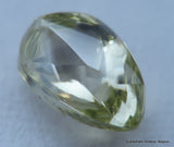 Beautiful Intense Fancy Green diamond out from a diamond mine.