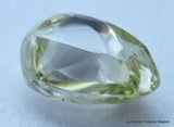 Beautiful Intense Fancy Green diamond out from a diamond mine.