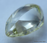 Beautiful Intense Fancy Green diamond out from a diamond mine.