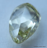 Beautiful Intense Fancy Green diamond out from a diamond mine.