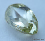 Beautiful Intense Fancy Green diamond out from a diamond mine.