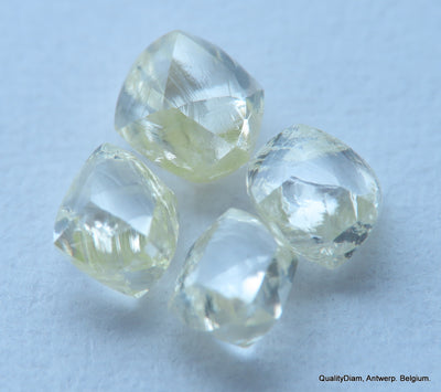 1.05 carats rough diamonds out diamond mines, natural diamonds, genuine diamonds