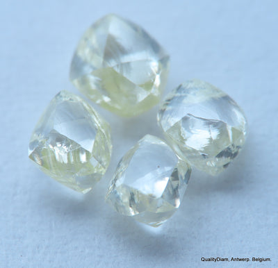 1.05 carats rough diamonds out diamond mines, natural diamonds, genuine diamonds