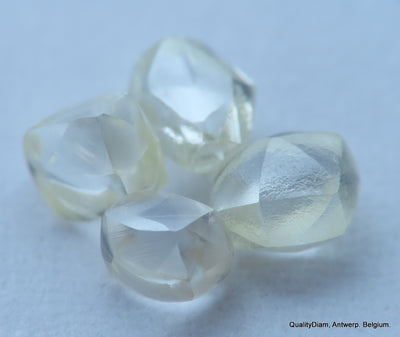 1.09 carats rough diamonds out diamond mines, natural diamonds