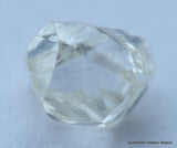 H Flawless natural diamond uncut raw rough diamond 0.37 carat precious gemstone