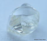 H Flawless natural diamond uncut raw rough diamond 0.37 carat precious gemstone