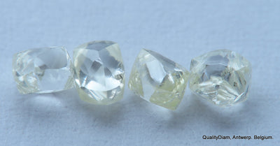 0.96 carats rough diamonds out diamond mines, natural diamonds