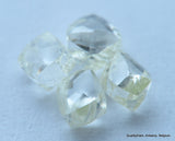 0.96 carats rough diamonds out diamond mines, natural diamonds