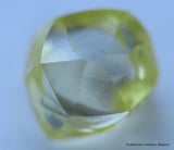 Intense Fancy Yellow flawless - clean natural diamond out from diamond mine