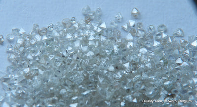 2.11 Carats natural diamonds out from diamond mines