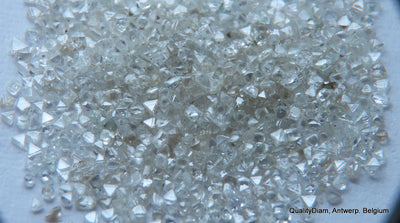 2.11 Carats natural diamonds out from diamond mines