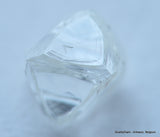 Flawless, top end gemstone full white natural diamond out from a diamond mine