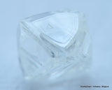 Flawless, top end gemstone full white natural diamond out from a diamond mine