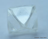 E Flawless, top end gemstone full white natural diamond out from a diamond mine