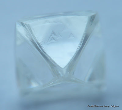 E Flawless, top end gemstone full white natural diamond out from a diamond mine